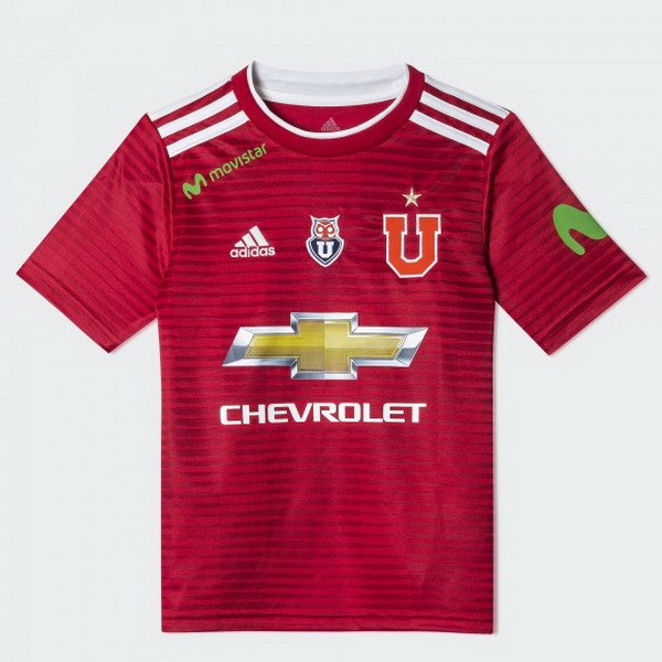 Maillot Football Universidad De Chili Exterieur 2018-19 Rouge